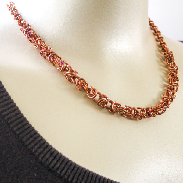 Unisex Chain Maille Necklace