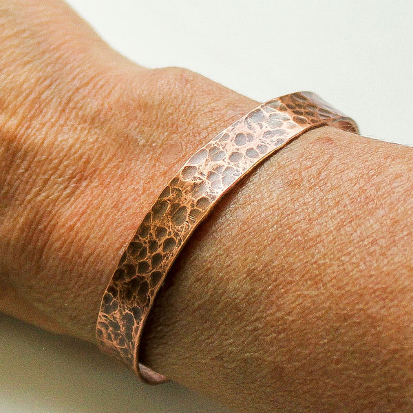 Women’s Copper Cuff Bracelet - Adjustable