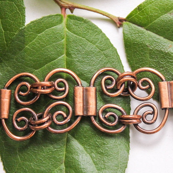 Butterfly Copper Bracelet - Adjustable