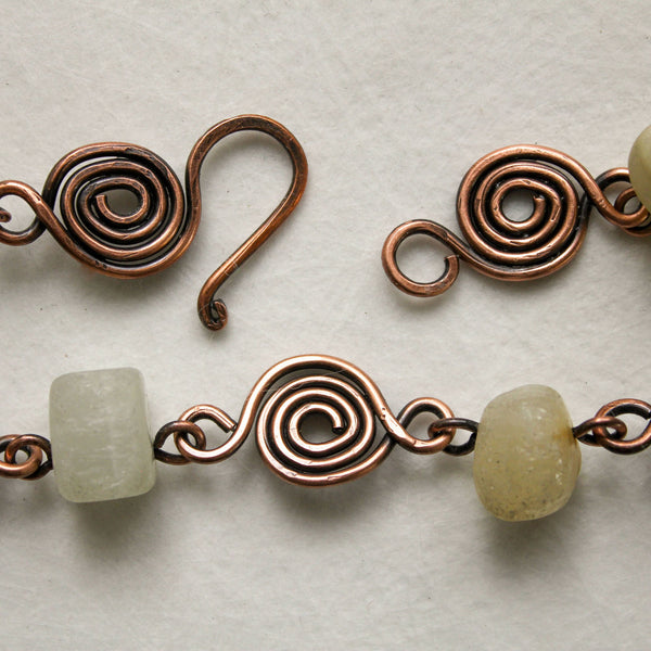 Rock Crystal Copper Necklace