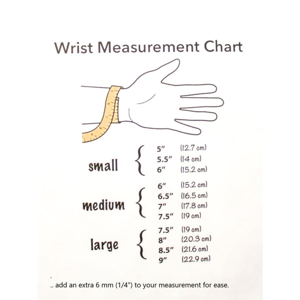 Wrist Measurement Chart