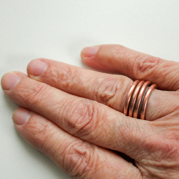 Unisex Copper Ring Handcrafted for every day wear