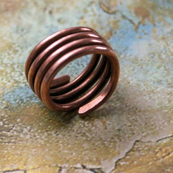 Unisex Copper Ring Handcrafted for every day wear