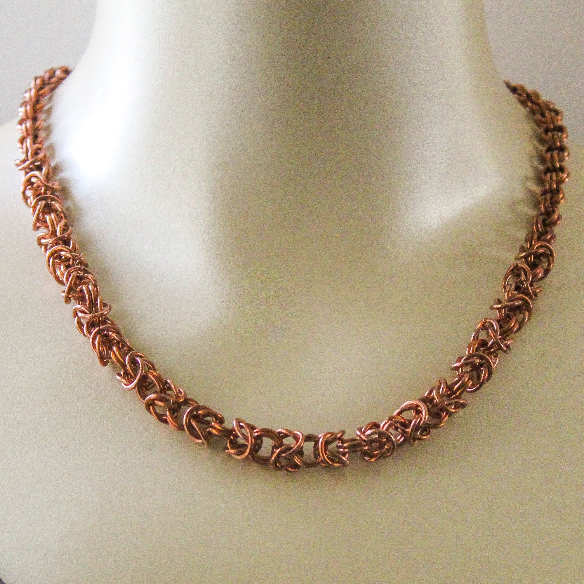 Unisex Chain Maille Necklace