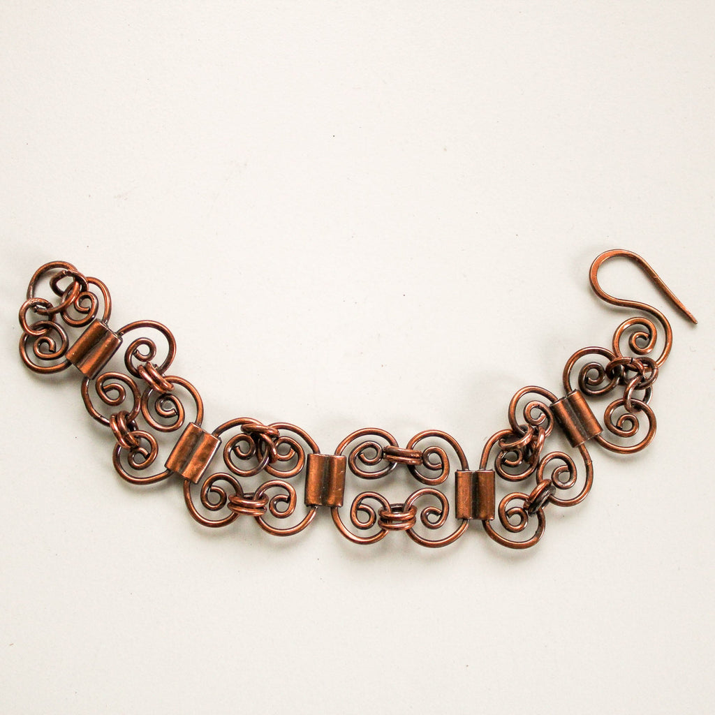 Wire Roses Bracelet | Contemporary Wire Jewelry