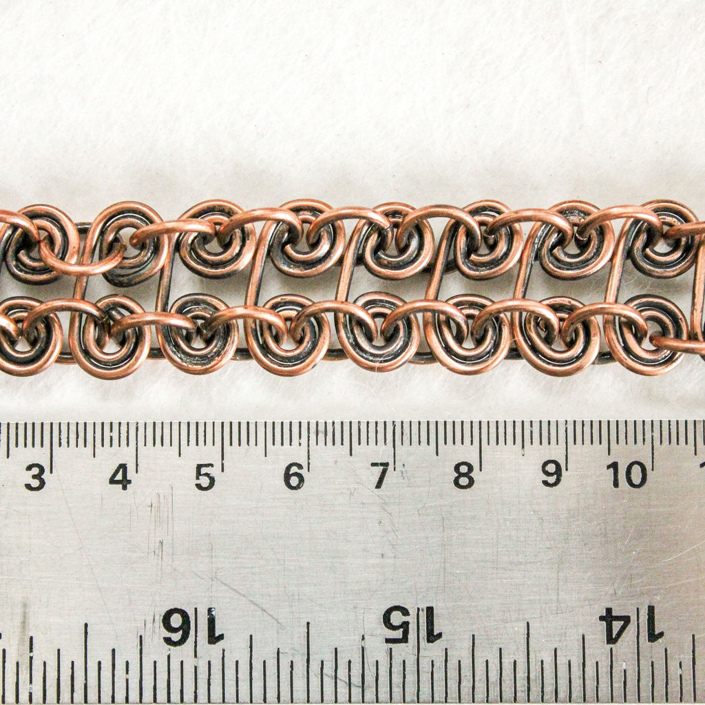 Copper Cubic Zirconia Gold Black Charm Link Chain Bracelet Women  ZIVOM