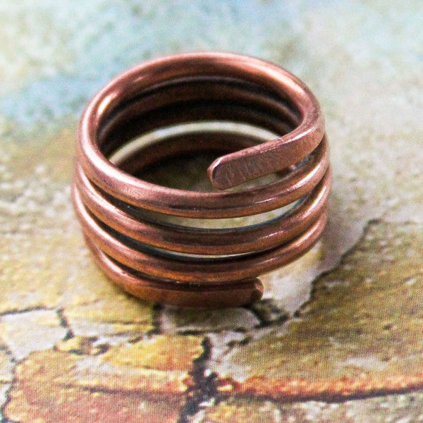 Unisex Copper Ring