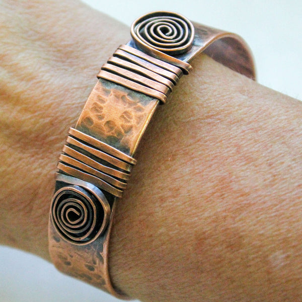 Unisex Copper Cuff Bracelet