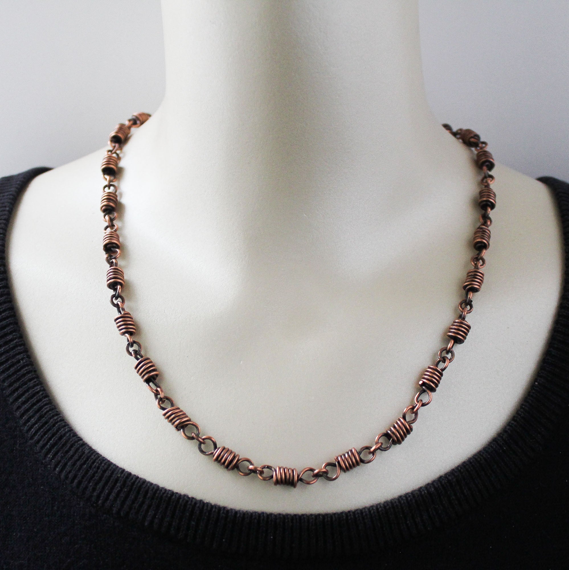 Copper Chain Necklace (UNISEX)