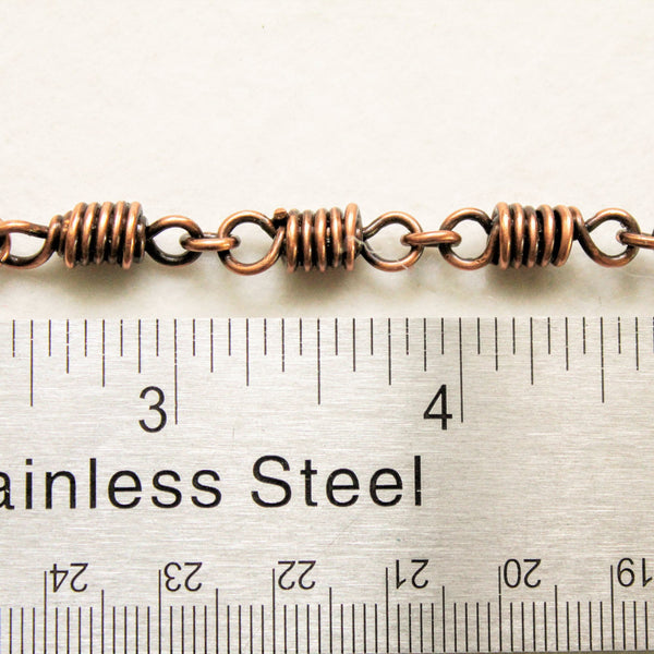 Unisex Copper Chain Necklace